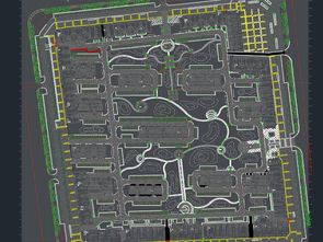 某住宅小区绿化景观全套施工图免费下载 园林绿化及施工